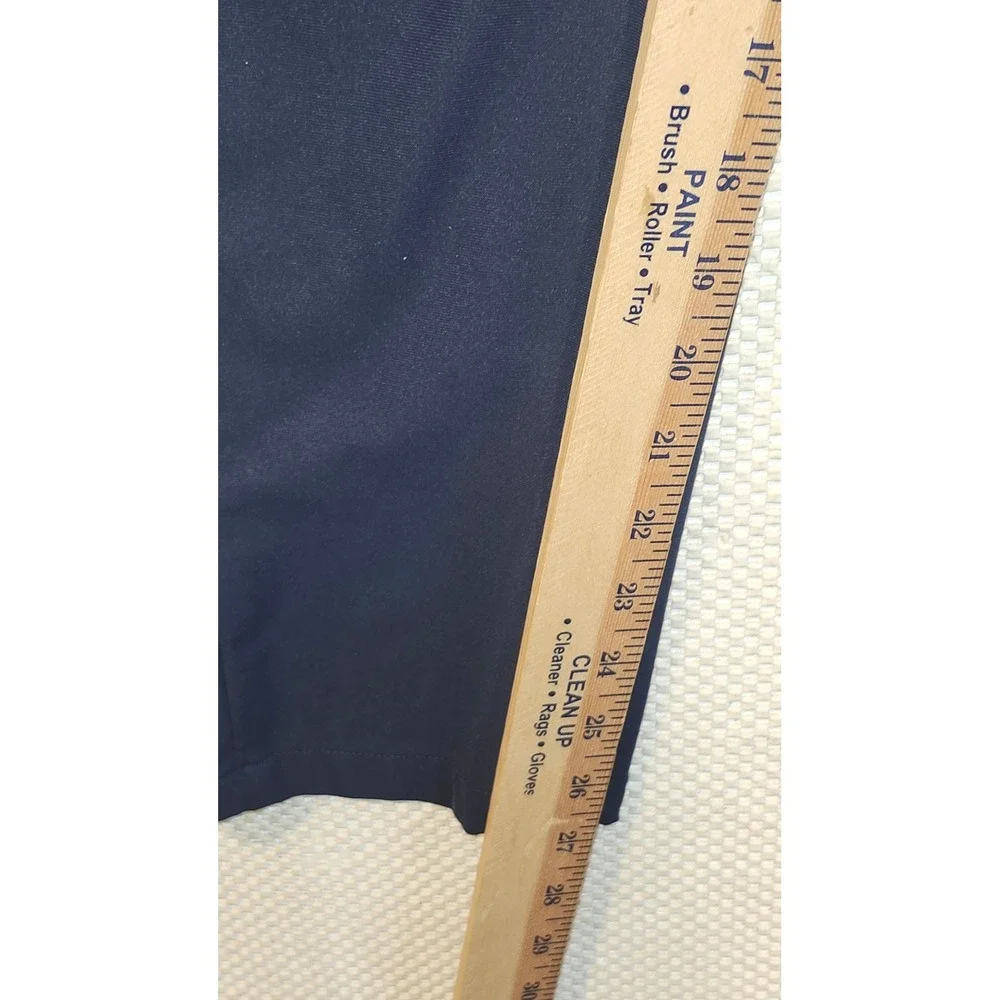 Lululemon Mens Commission Pant Classic Navy Blue Technical Chino Size 34 x‎ 26.5